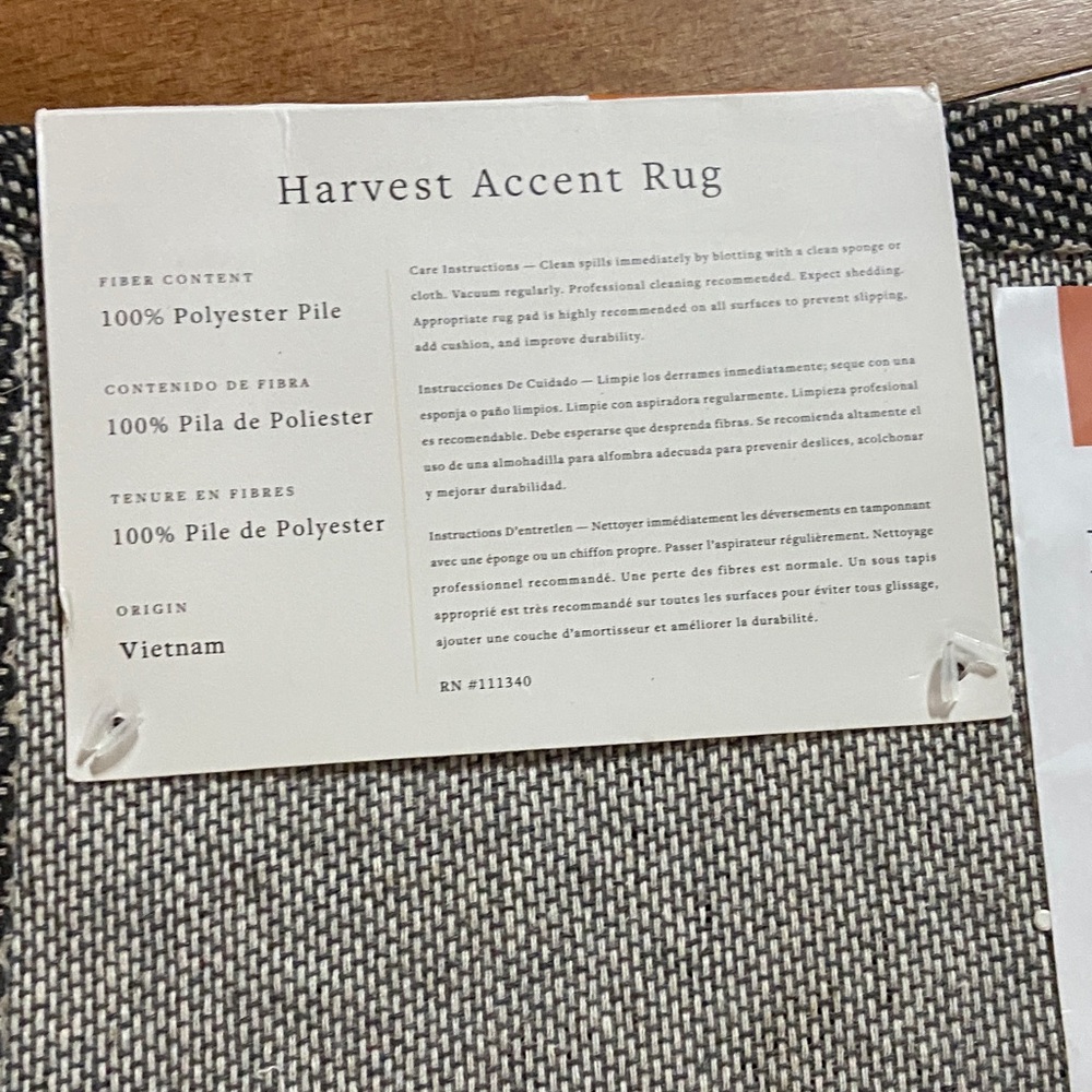 Pumpkin and Sunflower Accent fall harvest thanksgiving Rug - Picture 4 of 5